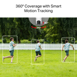 Mercusys MC510 Outdoor Pan/Tilt Security Wi-Fi Camera