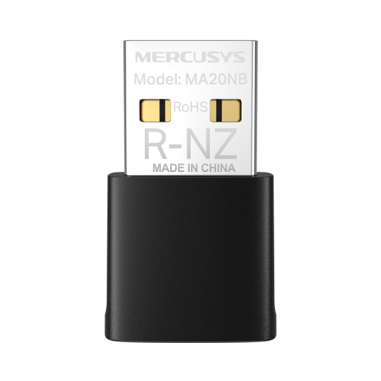 Mercusys MA20NB AC650 Nano Wi-Fi Bluetooth USB Adapter