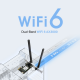 Mercusys MA80XE AX3000 Wi-Fi 6 Bluetooth 5.3 PCIe Adapter Mercusys MA80XE AX3000 Wi-Fi 6 Bluetooth 5.3 PCIe Adapter