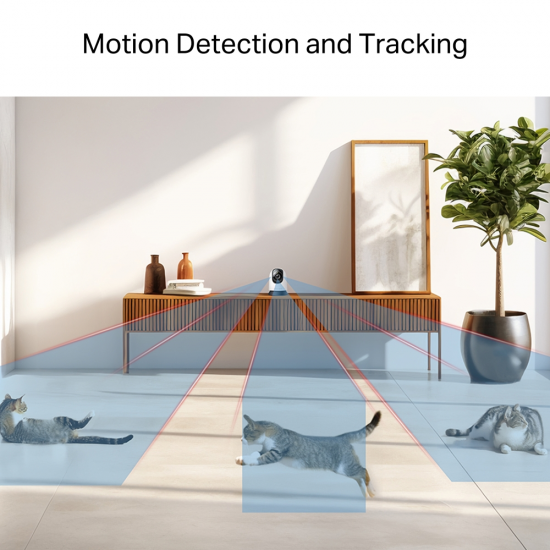 Mercusys MC230 Pan/Tilt AI Home Security Wi-Fi Camera