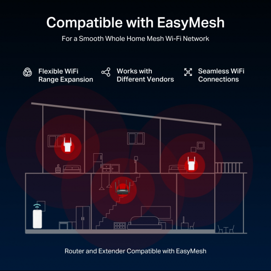 Mercusys MR25BE BE3600 Dual Band Wi-Fi 7 Router Mercusys MR25BE BE3600 Dual Band Wi-Fi 7 Router