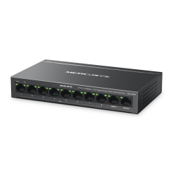 Mercusys MS110CMP 8-Port 10/100 Mbps + 2-Port Gigabit Desktop Switch with 8-Port PoE+