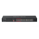 Mercusys MS126CP 24-Port 10/100 Mbps + 2-Port Gigabit Rackmount Switch with 24-Port PoE+