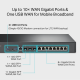 TP-Link ER8411 Omada VPN Router with 10G Ports TP-Link ER8411 Omada VPN Router with 10G Ports