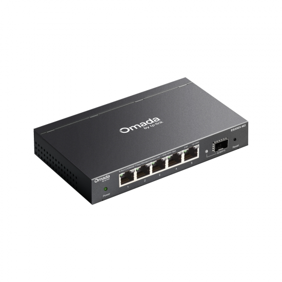 TP-Link ES206X-M2 Omada 5-Port 2.5GBASE-T Easy Managed Switch with 1 10GE SFP+ Slot