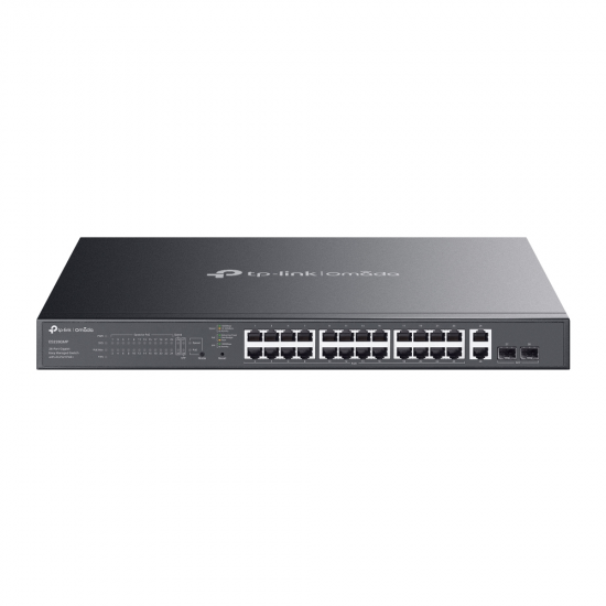 TP-Link ES228GMP Omada 28-Port Gigabit Easy Managed Switch with 24-Port PoE+ TP-Link ES228GMP Omada 28-Port Gigabit Easy Managed Switch with 24-Port PoE+