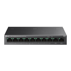 TP-Link LS110P 10-Port 10/100Mbps Desktop Switch with 8-Port PoE+