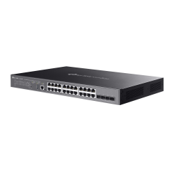 TP-Link SG5428XMPP Omada 24-Port Gigabit Stackable Lite L3 Managed PoE++ Switch with 4× 10G Slots TP-Link SG5428XMPP Omada 24-Port Gigabit Stackable Lite L3 Managed PoE++ Switch with 4× 10G Slots