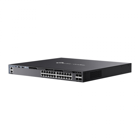 TP-Link SG6428X Omada 24-Port Gigabit Stackable L3 Managed Switch with 4 10G Slots TP-Link SG6428X Omada 24-Port Gigabit Stackable L3 Managed Switch with 4 10G Slots