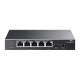 TP-Link TL-SG1005P-PD 5-Port Gigabit Desktop PoE+ Switch with 1-Port PoE++ In and 4-Port PoE+Out TP-Link TL-SG1005P-PD 5-Port Gigabit Desktop PoE+ Switch with 1-Port PoE++ In and 4-Port PoE+Out