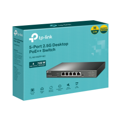 TP-Link TL-SG105PP-M2 5-Port 2.5G Desktop Switch with 4-Port PoE++ TP-Link TL-SG105PP-M2 5-Port 2.5G Desktop Switch with 4-Port PoE++