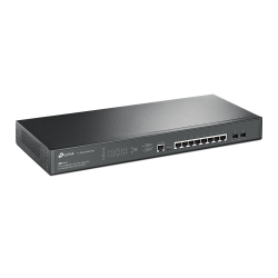 TP-Link TL-SG3210XHP-M2 JetStream 8-Port 2.5GBASE-T and 2-Port 10GE SFP+ L2+ Managed Switch with 8-Port PoE+ TP-Link TL-SG3210XHP-M2 JetStream 8-Port 2.5GBASE-T and 2-Port 10GE SFP+ L2+ Managed Switch with 8-Port PoE+
