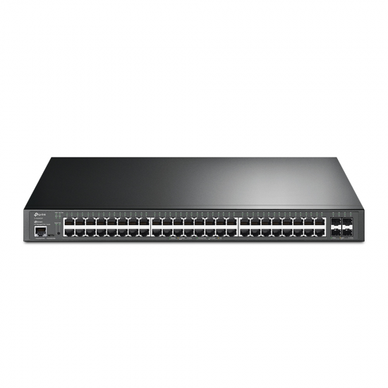 TP-Link TL-SG3452XP JetStream 48-Port Gigabit and 4-Port 10GE SFP+ L2+ Managed Switch with 48-Port PoE+ TP-Link TL-SG3452XP JetStream 48-Port Gigabit and 4-Port 10GE SFP+ L2+ Managed Switch with 48-Port PoE+