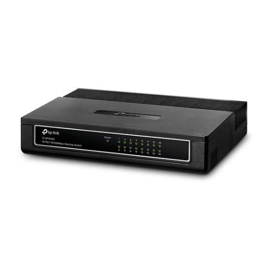 TP-Link TL-SF1016D 16-Port 10/100Mbps Desktop Switch TP-Link TL-SF1016D 16-Port 10/100Mbps Desktop Switch