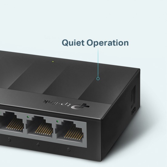 TP-Link LS1005G 5-Port 10/100/1000Mbps Desktop Switch TP-Link LS1005G 5-Port 10/100/1000Mbps Desktop Switch
