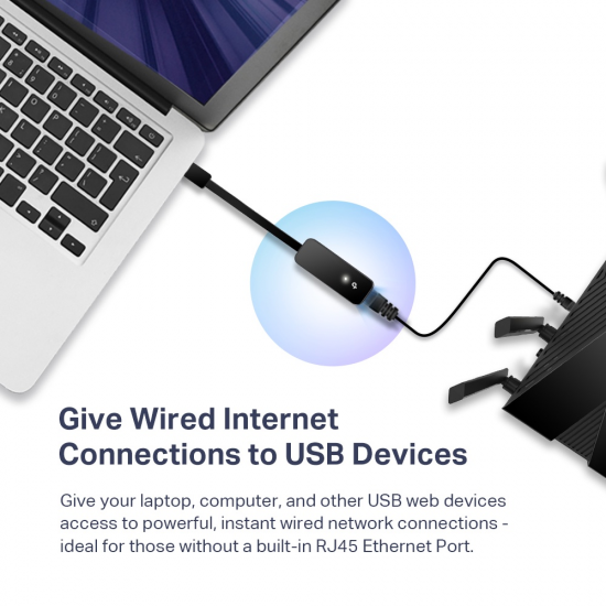 TP-Link UE306 USB 3.0 to Gigabit Ethernet Network Adapter TP-Link UE306 USB 3.0 to Gigabit Ethernet Network Adapter