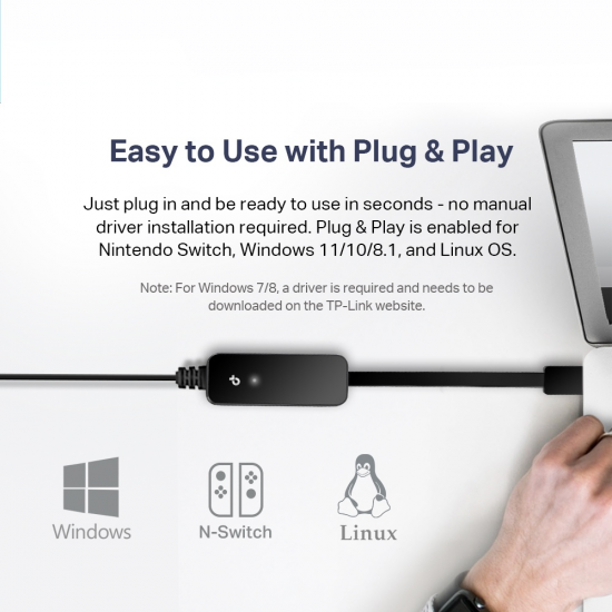 TP-Link UE306 USB 3.0 to Gigabit Ethernet Network Adapter TP-Link UE306 USB 3.0 to Gigabit Ethernet Network Adapter