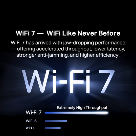 TP-Link Archer BE550 BE9300 Tri-Band Wi-Fi 7 Router TP-Link Archer BE550 BE9300 Tri-Band Wi-Fi 7 Router