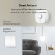 TP-LINK Tapo S220 Smart Light Switch, 2-Gang 1-Way