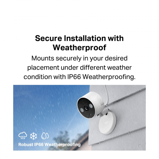 TP-Link Tapo C120 Indoor/Outdoor Wi-Fi Home Security Camera