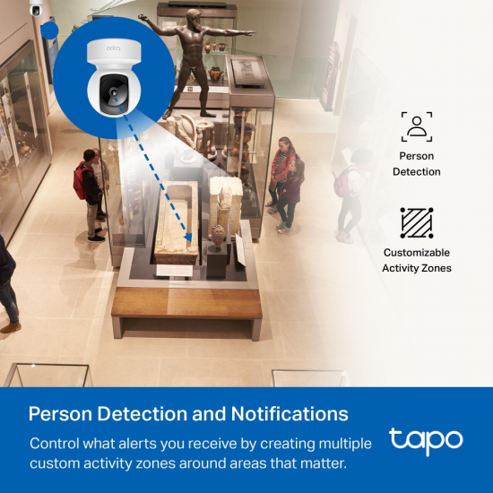 TP-Link Tapo C202 Pan/Tilt Home Security Wi-Fi Camera TP-Link Tapo C202 Pan/Tilt Home Security Wi-Fi Camera