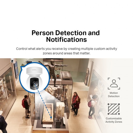 TP-Link Tapo C212 Pan/Tilt Home Security Wi-Fi Camera