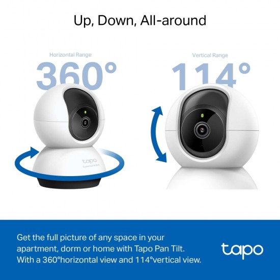 TP-Link Tapo C220  Pan/Tilt AI Home Security Wi-Fi Camera