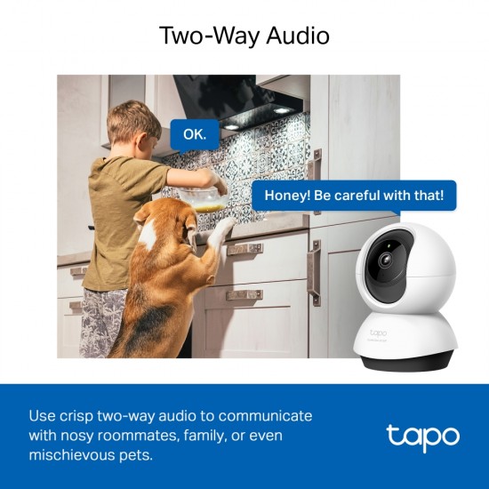 TP-Link Tapo C220  Pan/Tilt AI Home Security Wi-Fi Camera