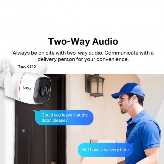 TP-Link Tapo C310 Outdoor Security Wi-Fi Camera