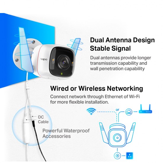 TP-Link Tapo C320WS Outdoor Security Wi-Fi Camera