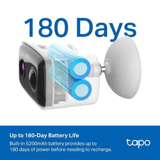 TP-Link Tapo C400 Smart Wire-Free Outdoor Security Camera TP-Link Tapo C400 Smart Wire-Free Outdoor Security Camera