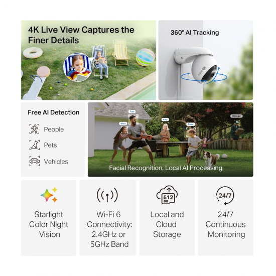 TP-Link Tapo C560WS Outdoor Pan/Tilt Security Wi-Fi Camera TP-Link Tapo C560WS Outdoor Pan/Tilt Security Wi-Fi Camera