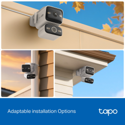 TP-Link Tapo C575D Outdoor Dual Lens Pan/Tilt Security Camera TP-Link Tapo C575D Outdoor Dual Lens Pan/Tilt Security Camera