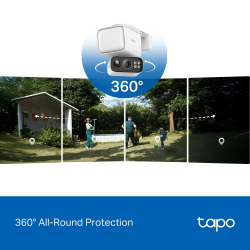 TP-Link Tapo C615F KIT Solar-Powered Floodlight Pan/Tilt Security Camera Kit TP-Link Tapo C615F KIT Solar-Powered Floodlight Pan/Tilt Security Camera Kit