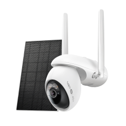  TP-Link Tapo C665G KIT Solar-Powered Pan/Tilt Wi-Fi/4G LTE Security Camera Kit