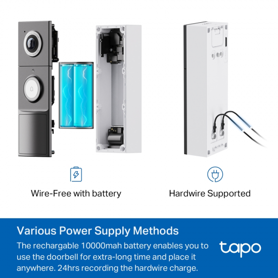 TP-Link Tapo D235 Tapo Video Doorbell Camera