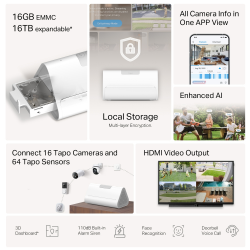 TP-Link Tapo H500 Smart HomeBase TP-Link Tapo H500 Smart HomeBase