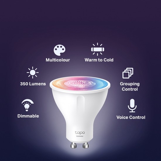 TP-LINK Tapo L630 Smart Wi-Fi Spotlight, Multicolor