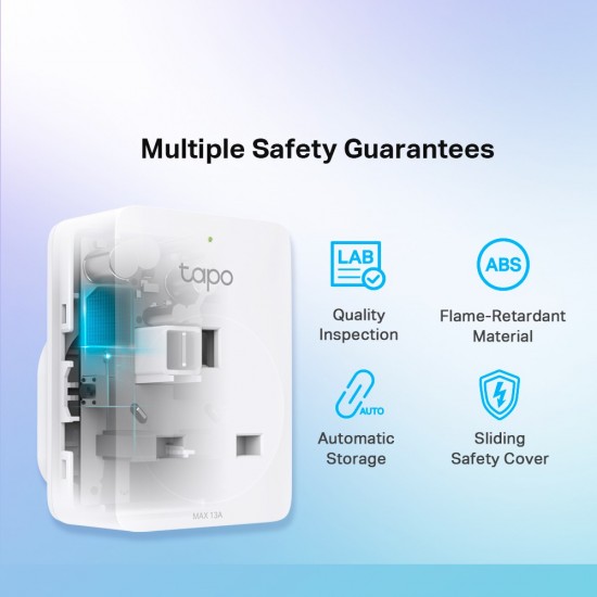 TP-Link Tapo P110 Mini Smart Wi-Fi Socket, Energy Monitoring 