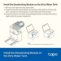 TP-Link Tapo RVA420 Tapo Robot Vacuum Deodorizing Module TP-Link Tapo RVA420 Tapo Robot Vacuum Deodorizing Module