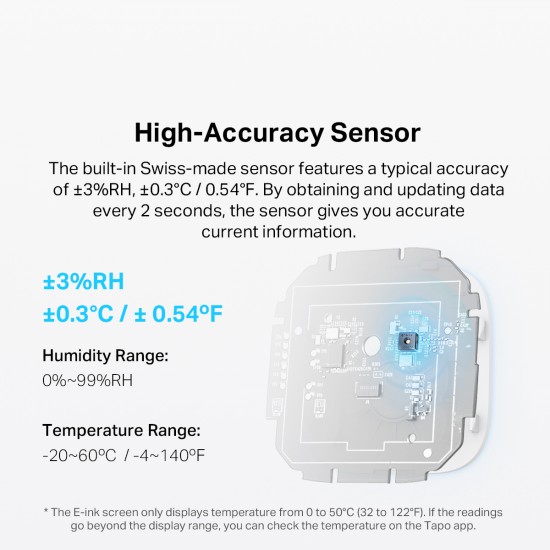 TP-Link Tapo T315 Smart Temperature & Humidity Monitor TP-Link Tapo T315 Smart Temperature & Humidity Monitor