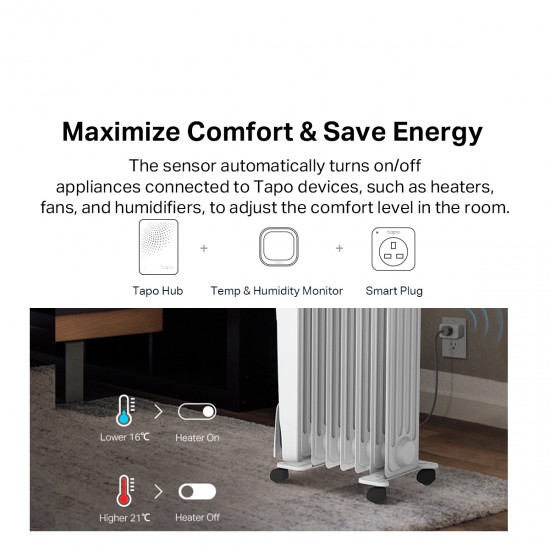 TP-Link Tapo T315 Smart Temperature & Humidity Monitor TP-Link Tapo T315 Smart Temperature & Humidity Monitor