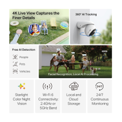  TP-Link TC46 Outdoor Pan/Tilt Security Wi-Fi Camera