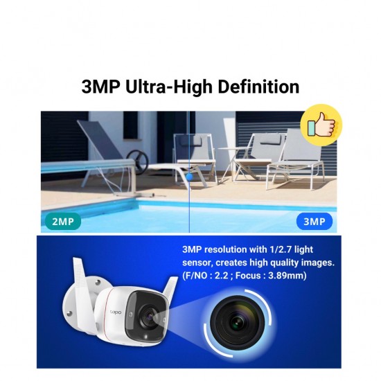 TP-Link Tapo TC65 Outdoor Security Wi-Fi Camera