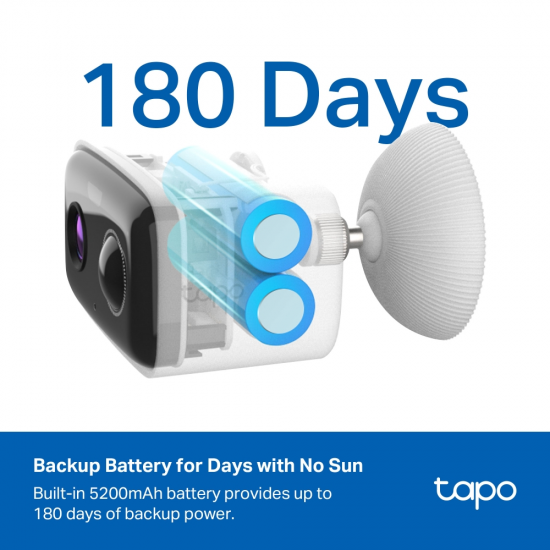 TP-Link TC80 KIT Tapo Solar-Powered Security Camera Kit TP-Link TC80 KIT Tapo Solar-Powered Security Camera Kit