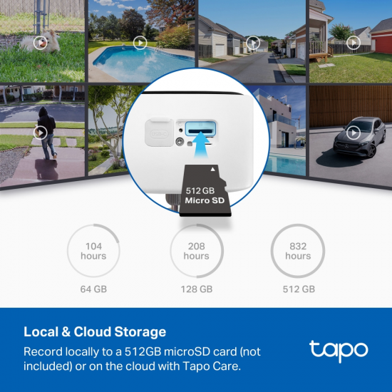 TP-Link TC80 KIT Tapo Solar-Powered Security Camera Kit TP-Link TC80 KIT Tapo Solar-Powered Security Camera Kit