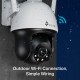 TP-Link VIGI C540 VIGI 4MP Outdoor Full-Color Pan Tilt Network Camera TP-Link VIGI C540 VIGI 4MP Outdoor Full-Color Pan Tilt Network Camera