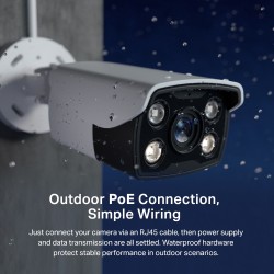 TP-Link VIGI C340-W VIGI 4MP Outdoor Full-Color Wi-Fi Bullet Network Camera