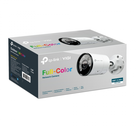 TP-Link VIGI C355 VIGI 5MP Outdoor Full-Color Bullet Network Camera TP-Link VIGI C355 VIGI 5MP Outdoor Full-Color Bullet Network Camera