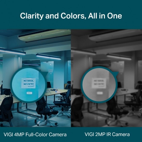 TP-Link VIGI C440I VIGI 4MP IR Turret Network Camera TP-Link VIGI C440I VIGI 4MP IR Turret Network Camera